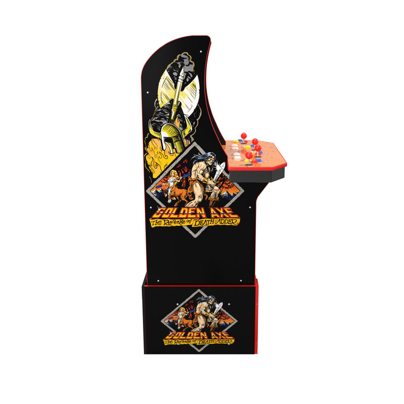Arcade 1Up Arcade1Up Golden Axe Arcade with Custom Riser and Lightup Marquee & Reviews Wayfair